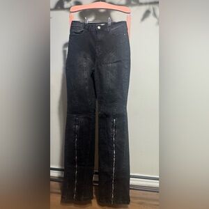 Fashion Nova Black Flare Jeans